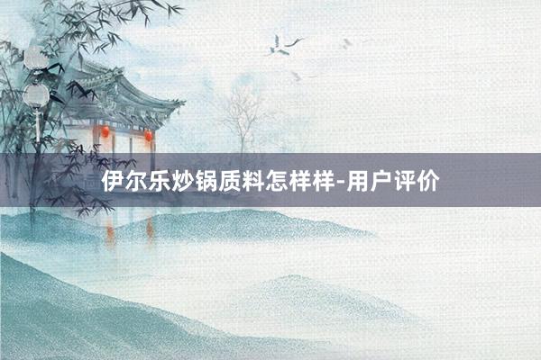 伊尔乐炒锅质料怎样样-用户评价